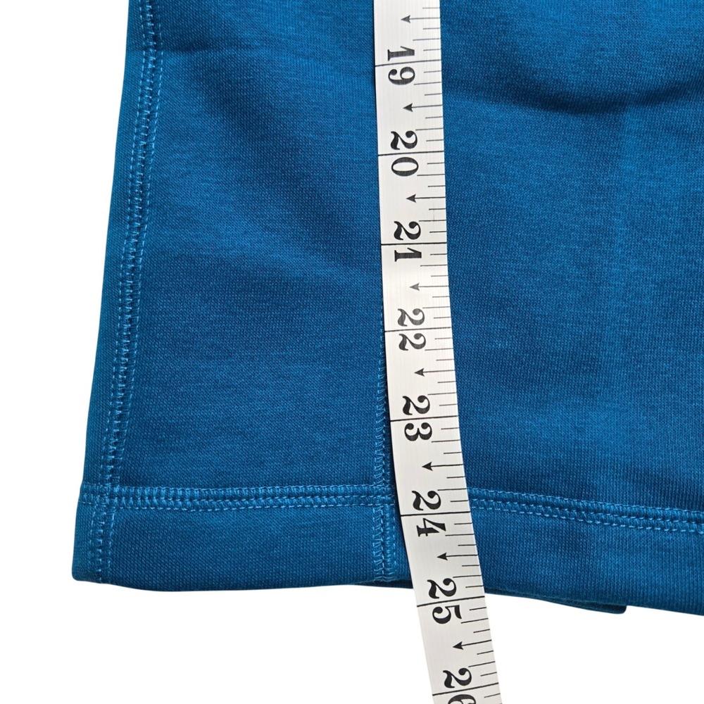 Nike Kids Medium Loose Fit Basketball Snap Button Sweatpants Marina Blue Elastic - Picture 15 of 15